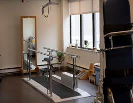 Inpatient Rehab Fitness Room